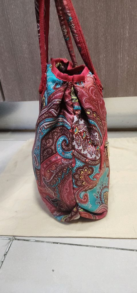 에트로 프로푸미 라지 지퍼숄더백--1