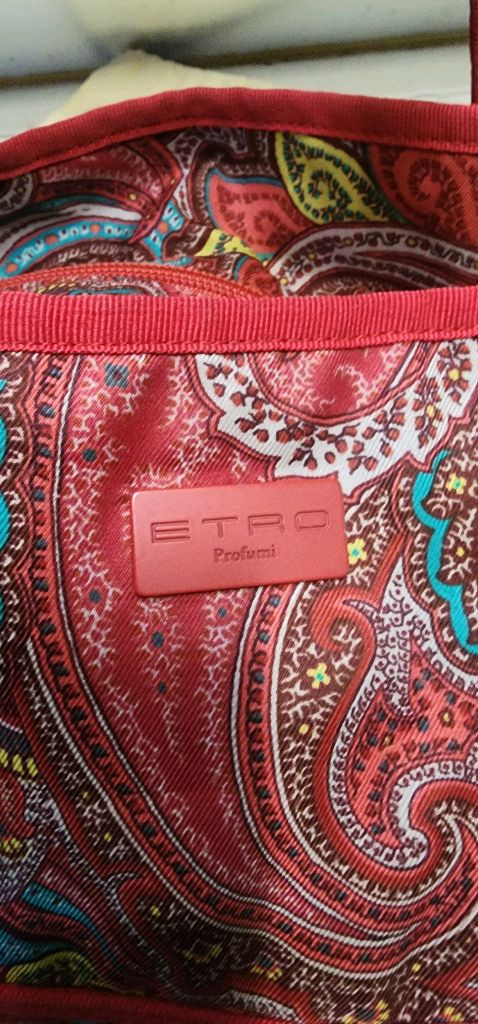 에트로 프로푸미 라지 지퍼숄더백--3