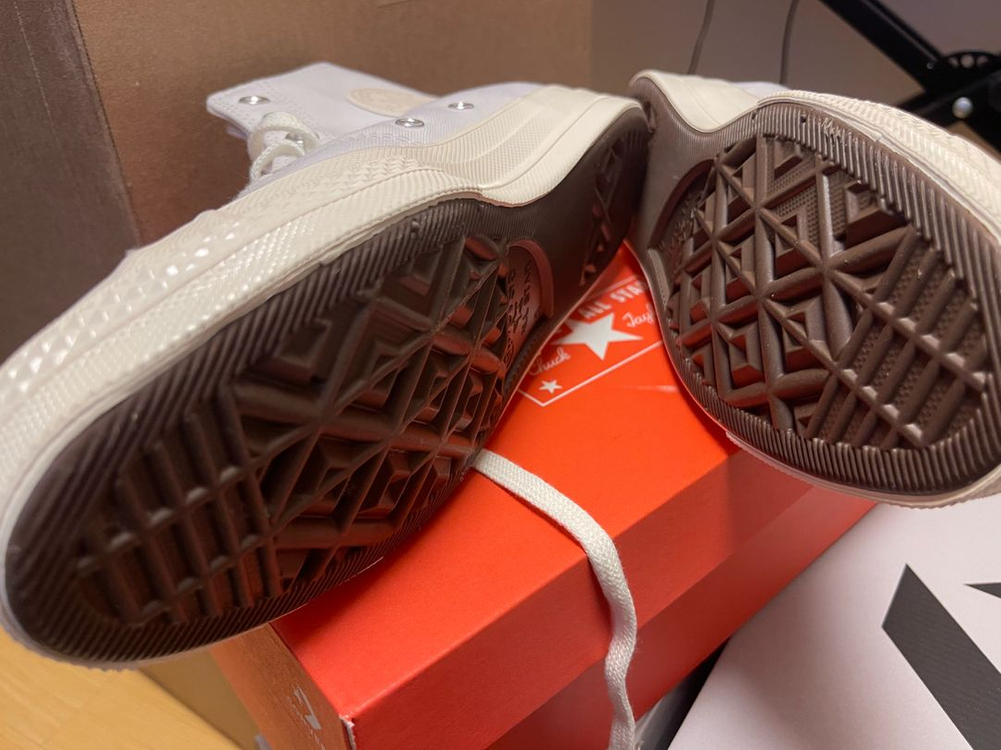 [265] 25 FW 컨버스 화이트 척 70 하이탑 스니커즈--1