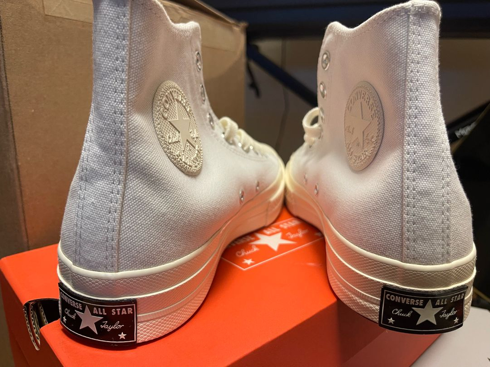 [265] 25 FW 컨버스 화이트 척 70 하이탑 스니커즈--2