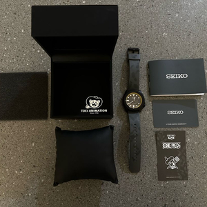 세이코 seiko 정품 원피스 콜라보 리미티드에디션 시계(풀박)