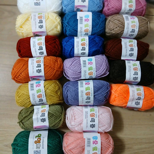 인형의꿈 뜨개실 20볼 미개봉 무료배송 인형나라 코바늘 인형 마카롱 아이돌