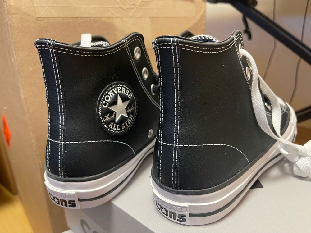 [245] 블랙 척테일러 올스타 프로 스니커즈--2