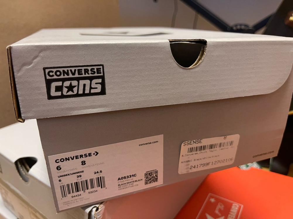 [245] 블랙 척테일러 올스타 프로 스니커즈--3