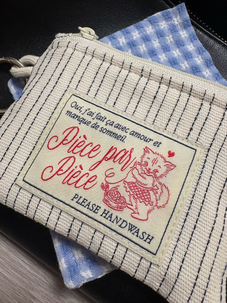 핸드메이드 소품 - 카드 동전 지갑--3