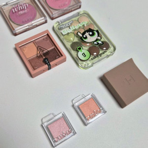 클리오 롬앤 아이 팔레트 섀도우 블러쉬 블러셔 컬러 팔레트