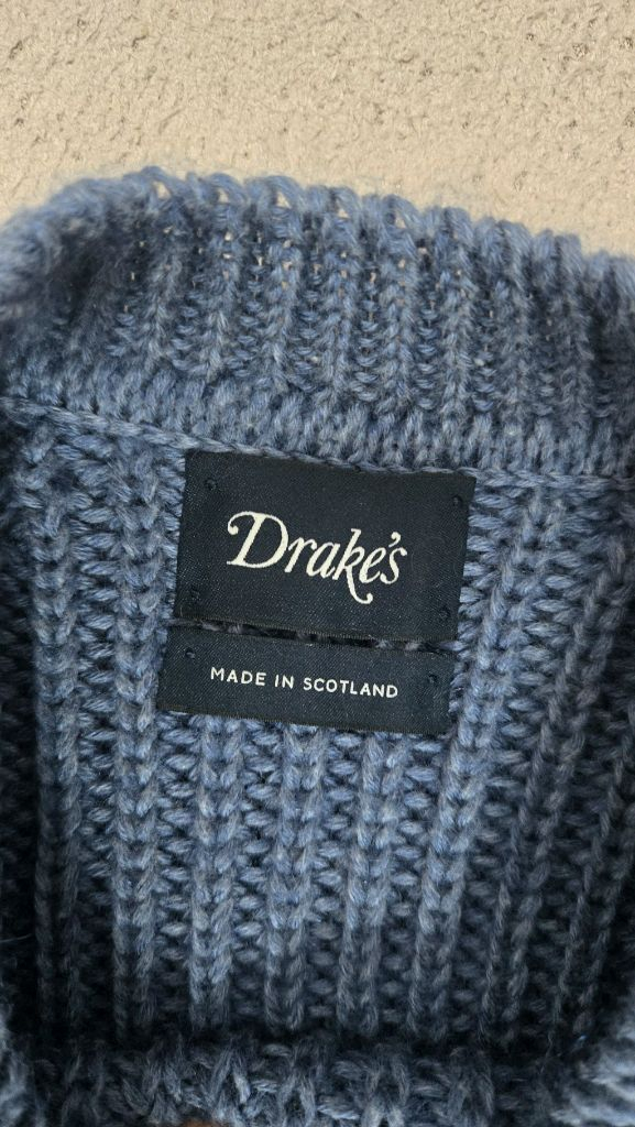 드레익스 피셔맨 니트 블루 L(105)--1