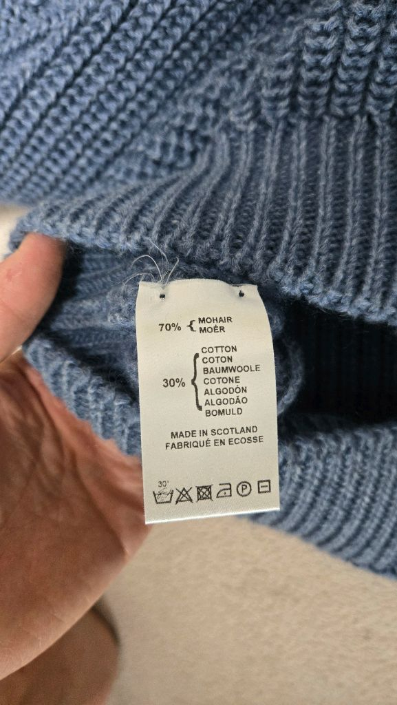 드레익스 피셔맨 니트 블루 L(105)--2