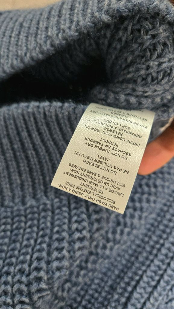 드레익스 피셔맨 니트 블루 L(105)--3