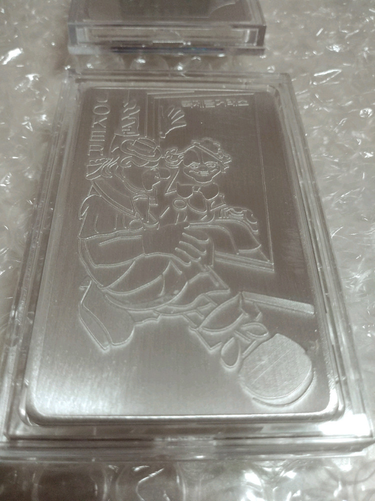 국제실버바100g독도ㆍ해피데이ㆍ대나무ㆍ조커(새상품 )풀세트--9