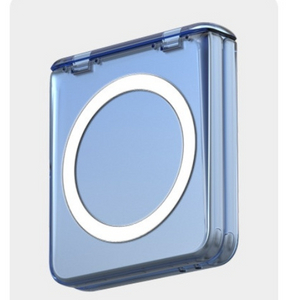 케이맥스 힌지보호 갤럭시Z플립7 맥세이프 클리어핏 블루 새제품 이미지