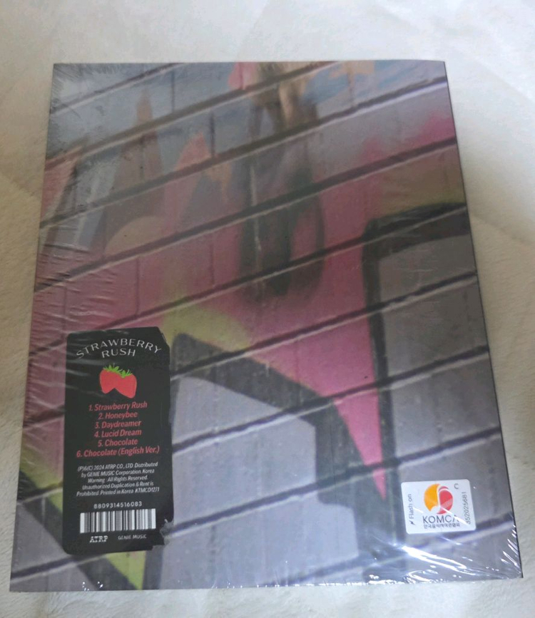 츄 앨범 스트로베리러시 미니2집 세트(미개봉)--1