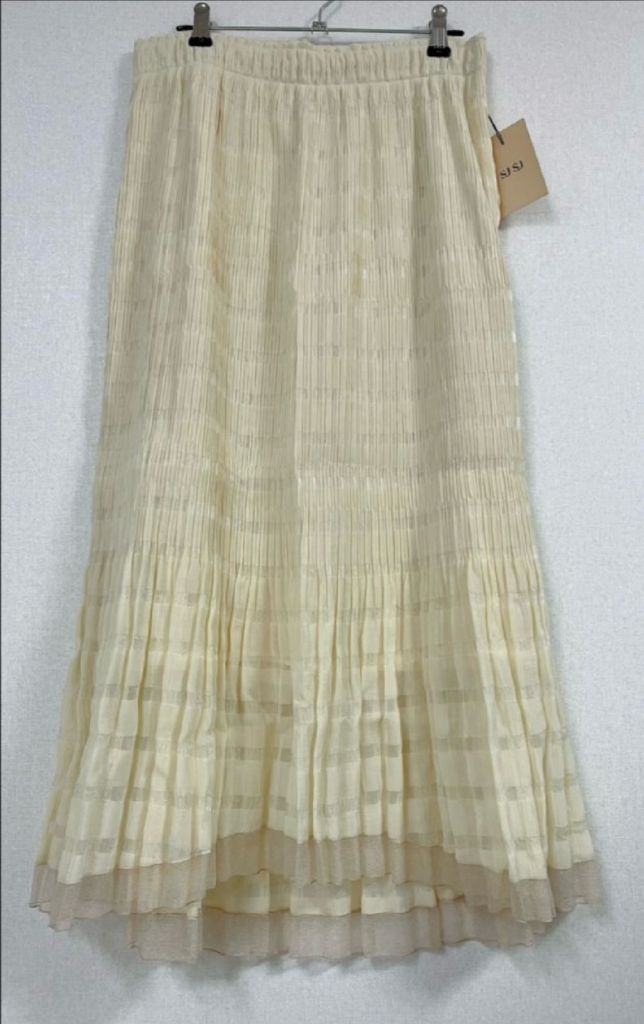 [새상품]한섬90% SJSJ 스커트--1