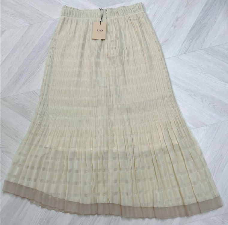 [새상품]한섬90% SJSJ 스커트--3
