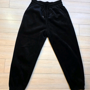 블랙 기모조거코듀로이팬츠