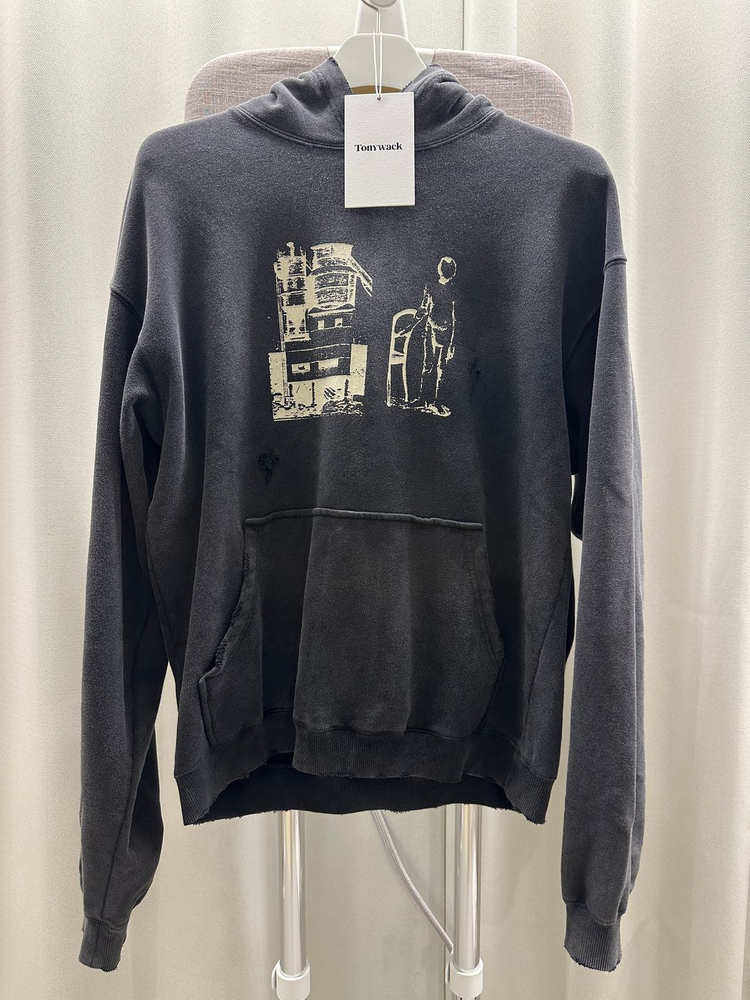 [L] 토니웩 팩토리 인스펙터 가먼트 다잉 후드_페이디드 차콜--1
