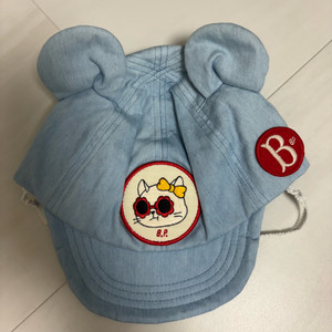 베베드피노 사라 데님 볼캡 모자 F