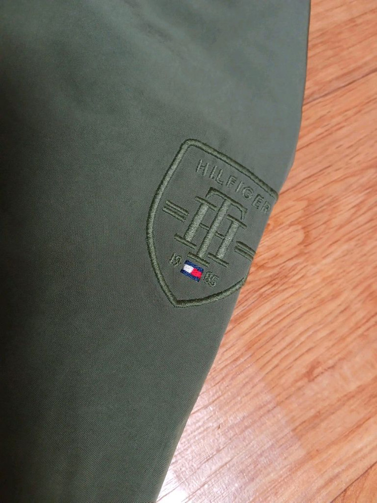 타미힐피거(정품) 남성 후드 자켓 (카키) (95) (상태 최상급)--1