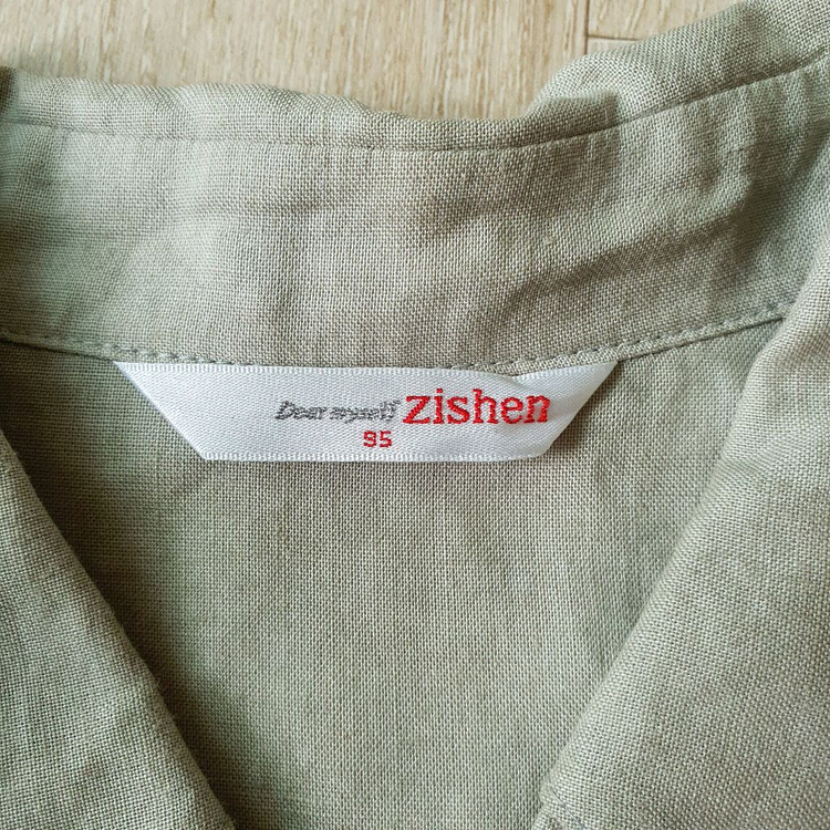 지센 여성 반팔 셔츠--2