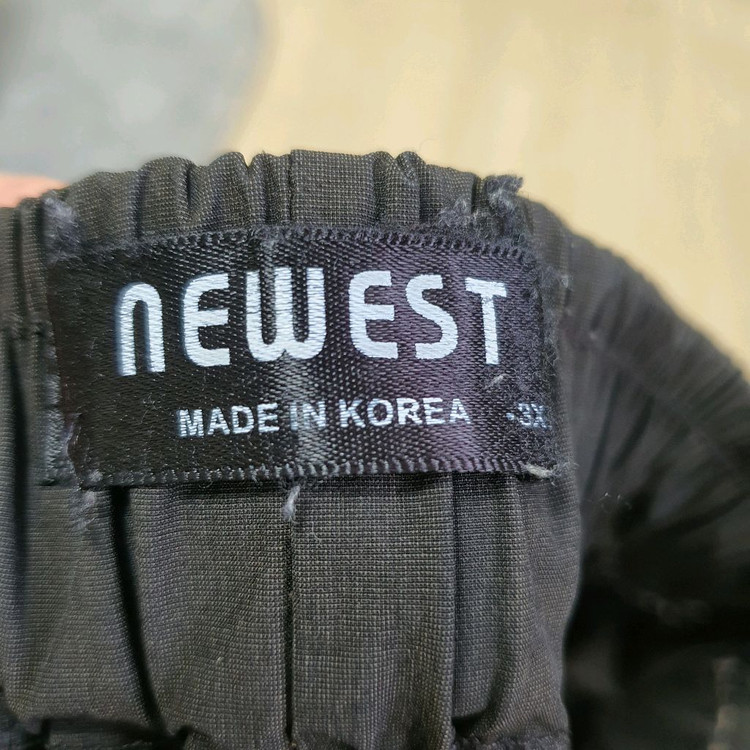 쿨 밴딩 스판 반바지--2