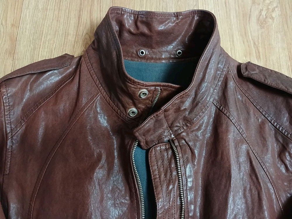 본BON(정품) 남성 양가죽 라이더 자켓 (95~100슬림)--1