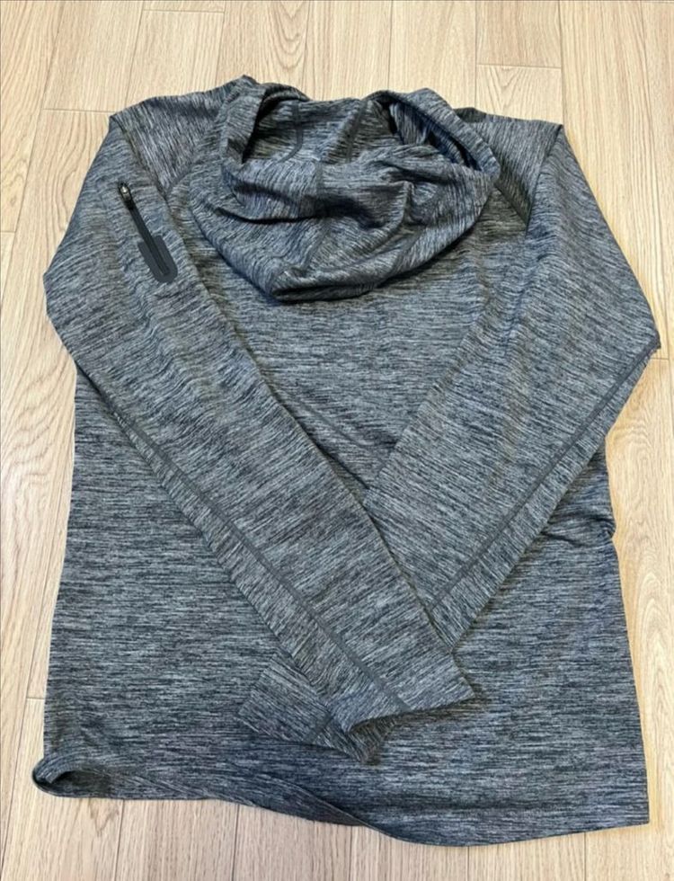 아식스 회색 후드티 95--3