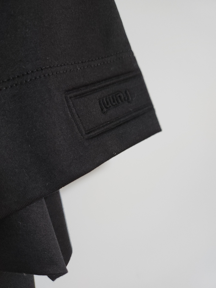 [48] 준지 블랙 로고 오버핏 반팔 티셔츠JC7542P035--3