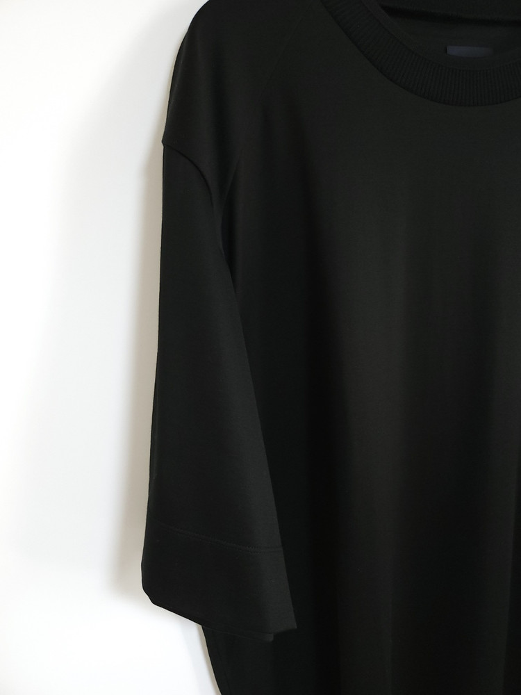 [48] 준지 블랙 로고 오버핏 반팔 티셔츠JC7542P035--2