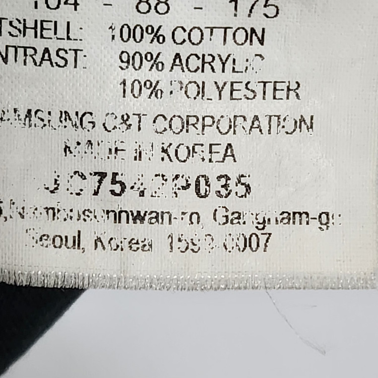 [48] 준지 블랙 로고 오버핏 반팔 티셔츠JC7542P035--6