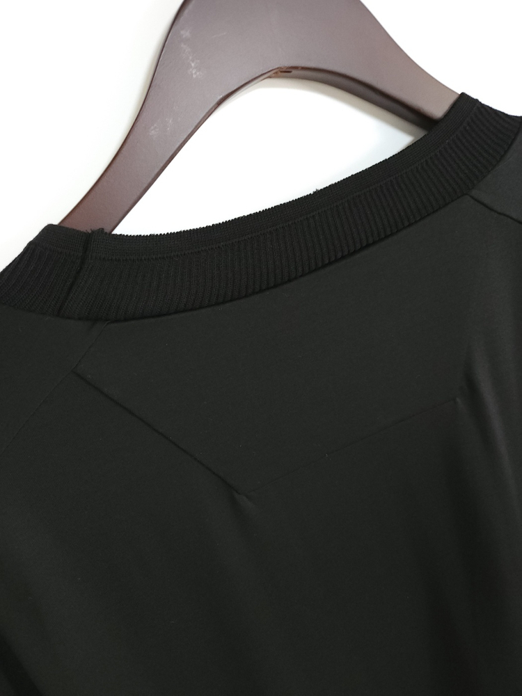 [48] 준지 블랙 로고 오버핏 반팔 티셔츠JC7542P035--5