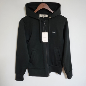 [L] 꼼데가르송 블랙와펜 백프린트 여성 후드집업 AZ-T253