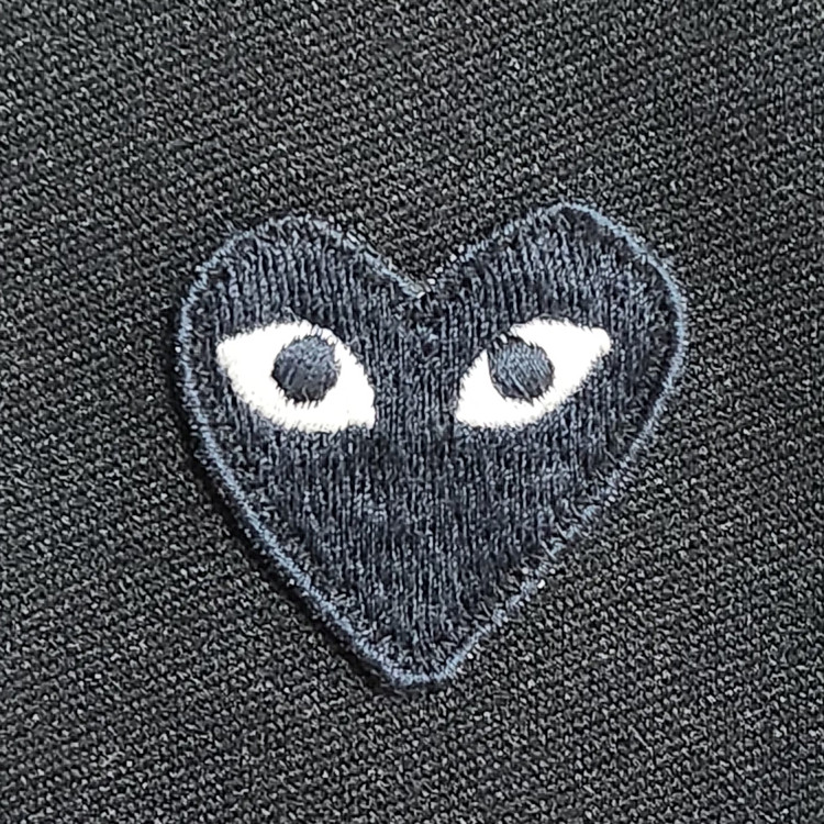 [L] 꼼데가르송 블랙와펜 백프린트 여성 후드집업 AZ-T253--2