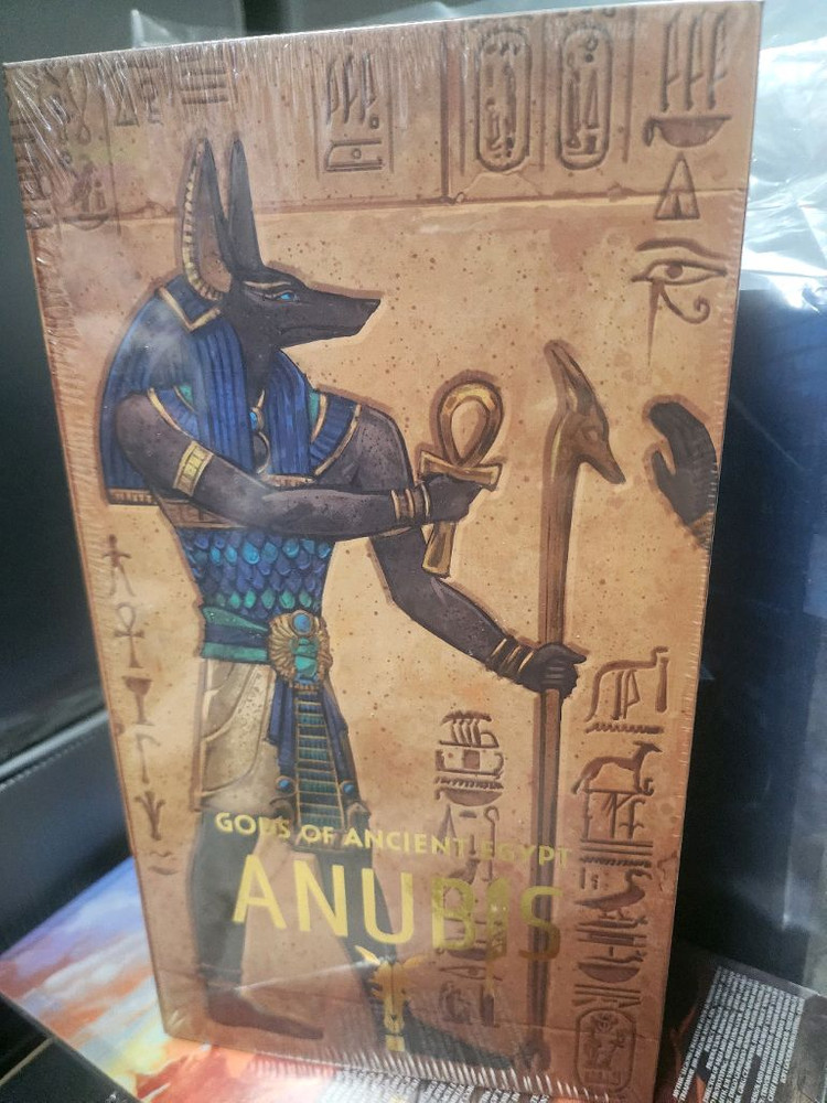 figura obscura 아누비스 블랙&블루 팝니다. 1/12액션피규어--0