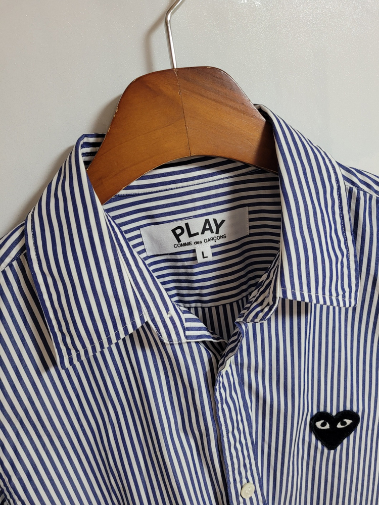 [M] 꼼데가르송 스트라이프 여성 셔츠 AZ-B007 a522062--1