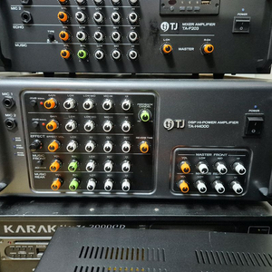 tjmedia 태진 ta-h4000 노래방 엠프