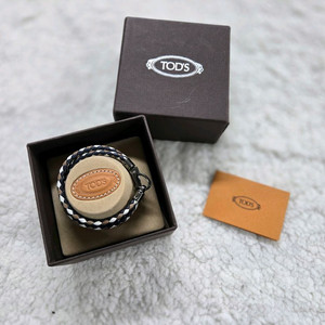 TODS 토즈 송아지가죽 위빙 팔찌