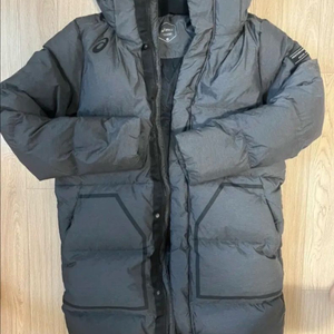 아식스 롱패딩 M 사이즈