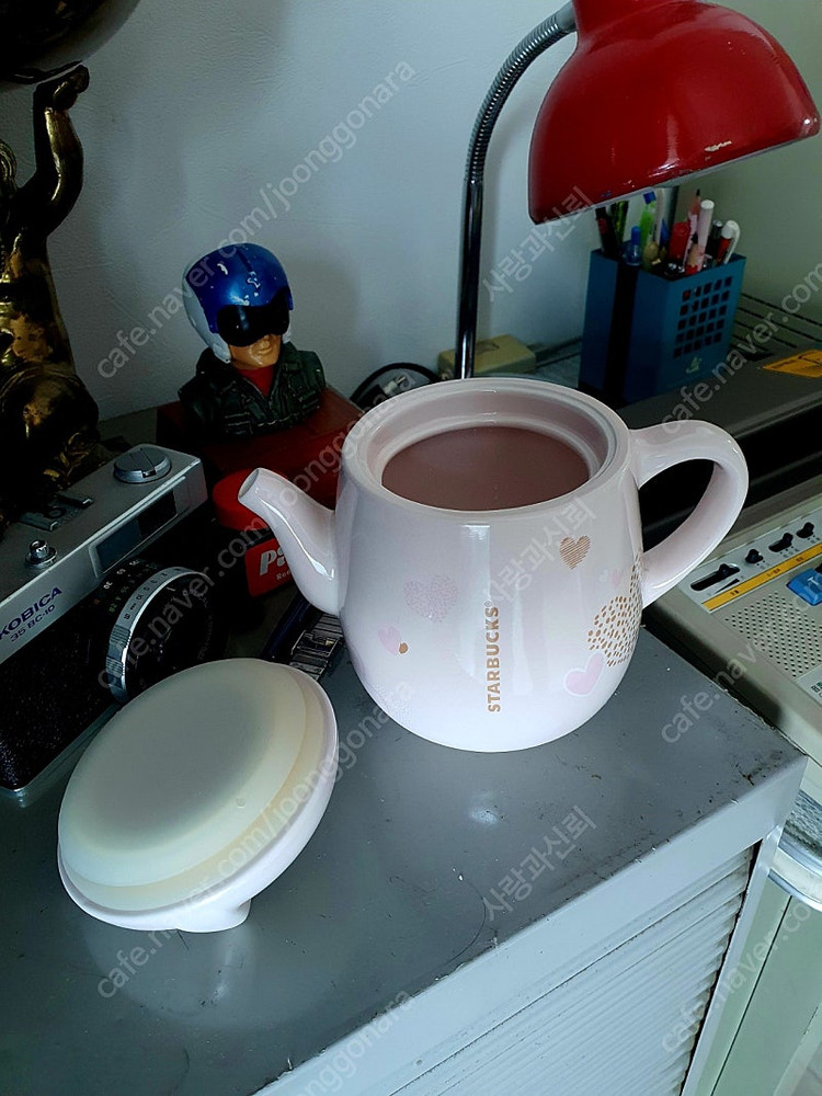 2018년 스타벅스 바렌타인 한정판 고양이티팟 이미지