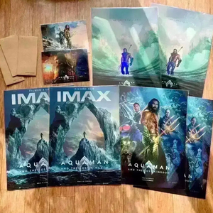 아쿠아맨 아이맥스포스터 오션오리지널티켓오티아트카드TTT