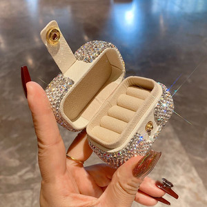 스퀘어 크리스탈 반지케이스