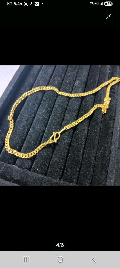 부산 순금 목걸이 10돈--3