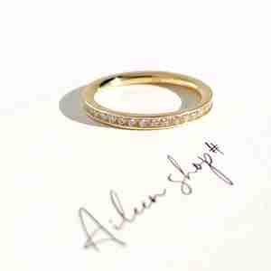 (새상품) 이터너티 가드링 14k 뺑돌이 반지