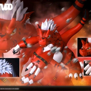 [미개봉] EVO 그라우몬 디지몬 테이머즈 피규어 디지몬 피규어 디지몬 레진