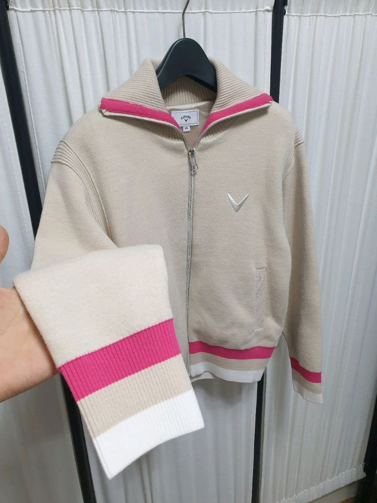 캘러웨이 골프 여성 방풍 집업 가디건/85/55--1