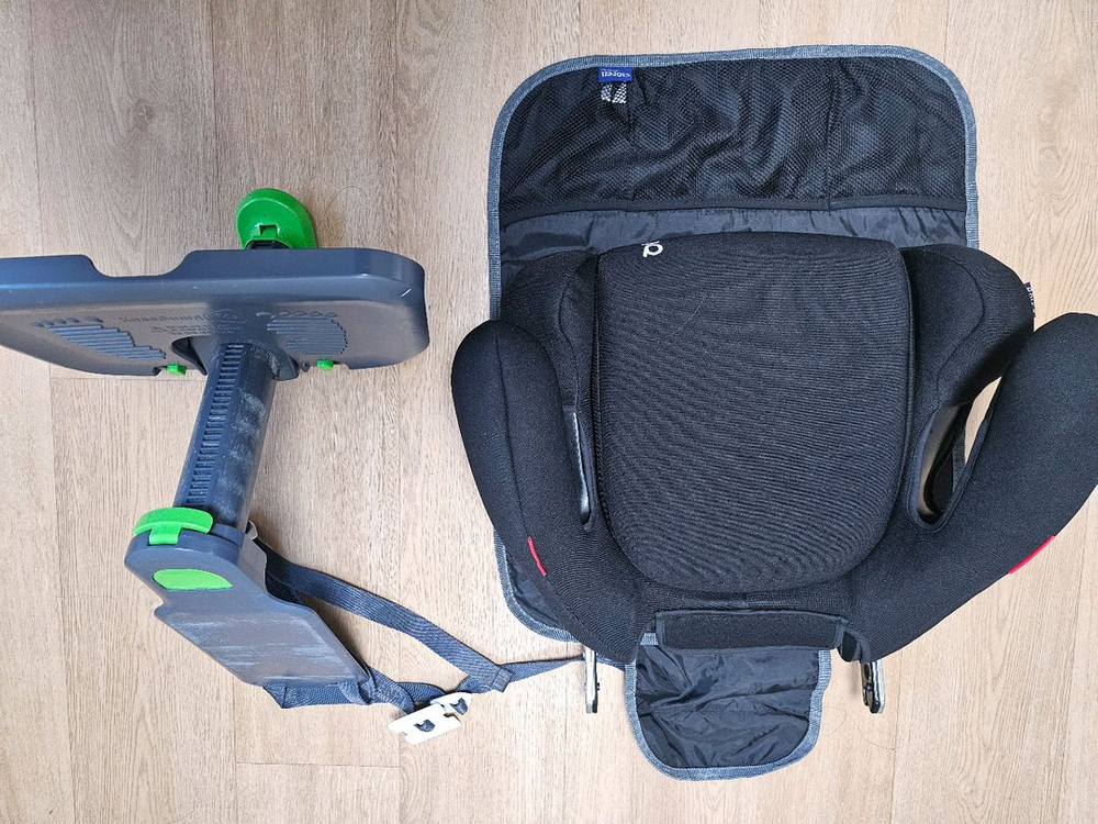 폴레드부스터 카시트 +니가드 키즈3+매트보호매트--1