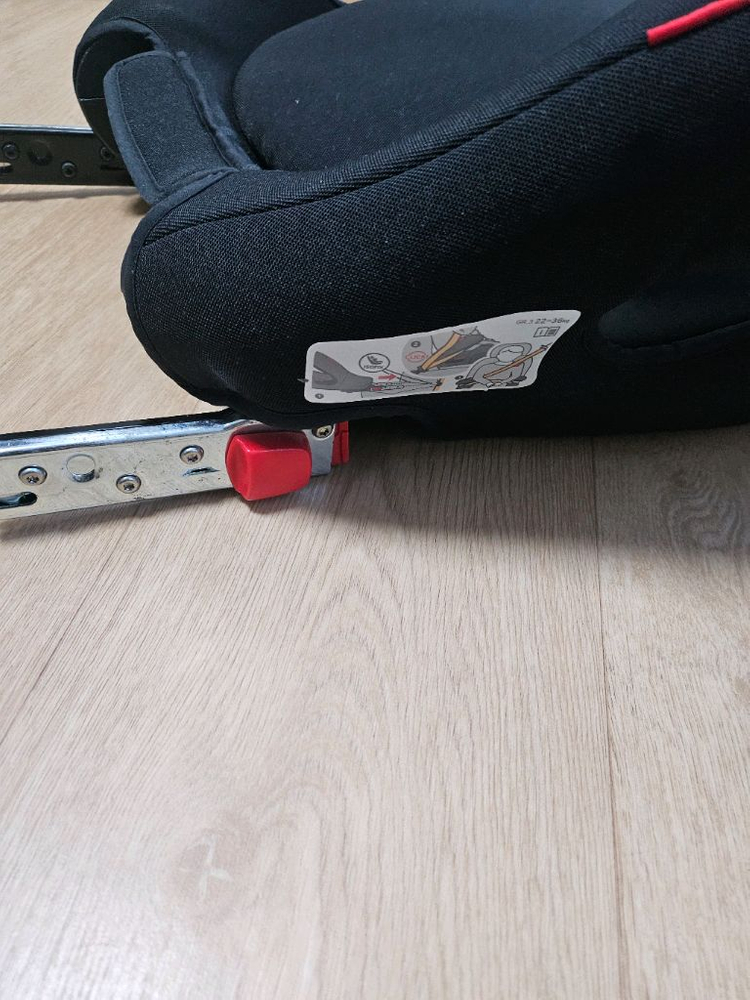 폴레드부스터 카시트 +니가드 키즈3+매트보호매트--5