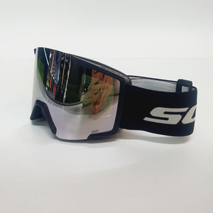 스캇 SCOTT 쉴드 스키고글 블랙밴드 실버크롬