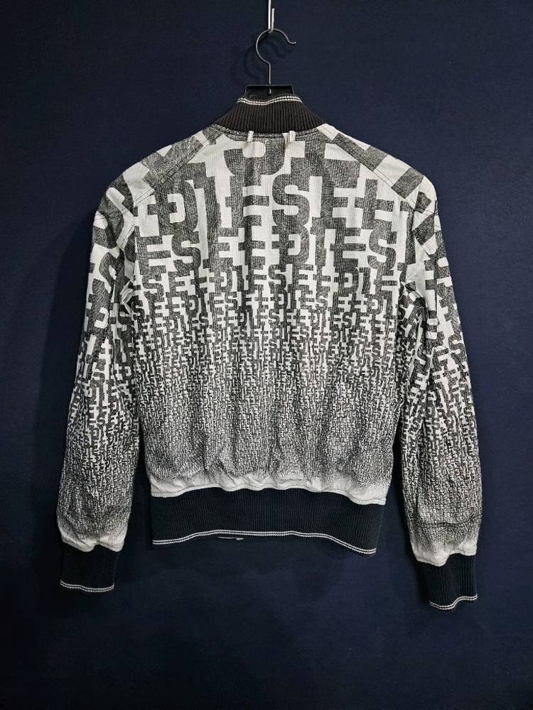 디젤 문양 남성 슬림핏 95 숏자켓--1