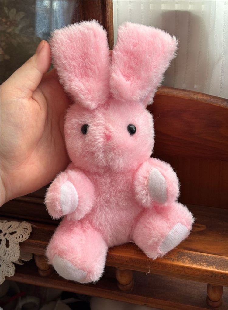 개별가격) 고전빈티지인형 벨크로 토끼인형 노랑/핑크 페어리계인형 모리걸히메갸루 빈티지소품 고전완구--2