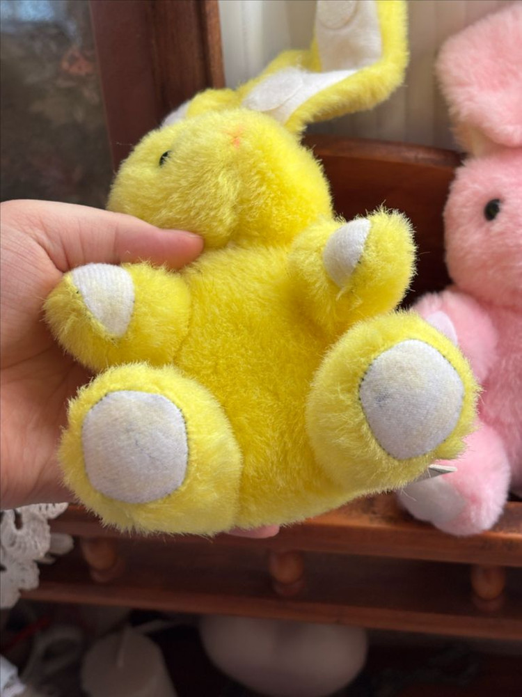개별가격) 고전빈티지인형 벨크로 토끼인형 노랑/핑크 페어리계인형 모리걸히메갸루 빈티지소품 고전완구--6
